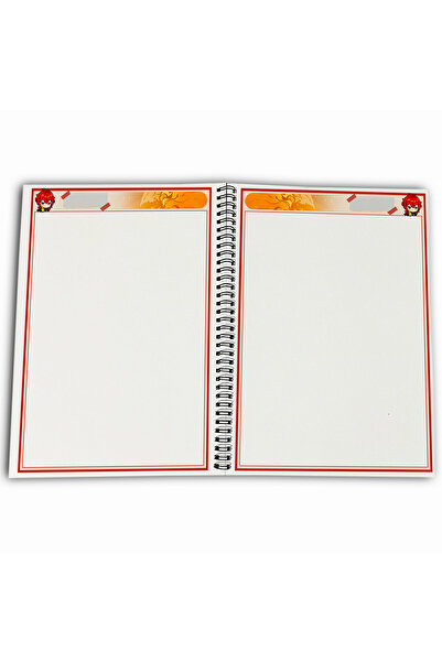 Define Moyas Genshin Impact Diluc Unlined A4 School Notebook 72 Sheets Model 1