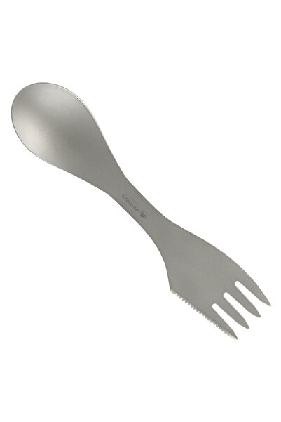 Choice ملعقة واحدة 3 في 1 من Ti Spork للتخييم وشوكة وقطاعة كومبو أدوات مائدة ...
