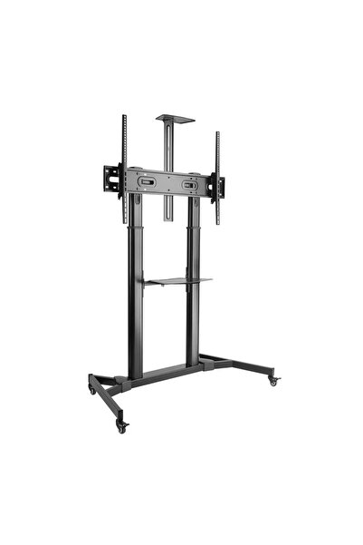 Skilltech عربة تلفزيون فولاذية SH 666TB لشاشات 60-100 بوصة، VESA 1000x600، حم...