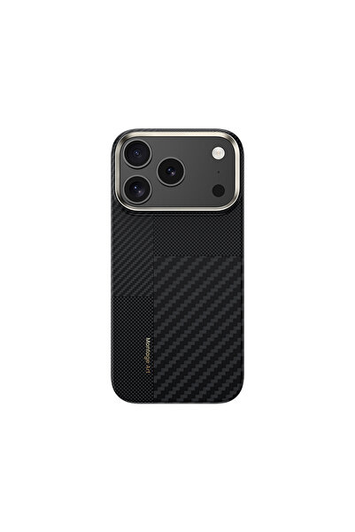 Benks iPhone 17 Pro Uyumlu Kılıf M-safe Özellikli Karbon Fiber Montage ArmorA...