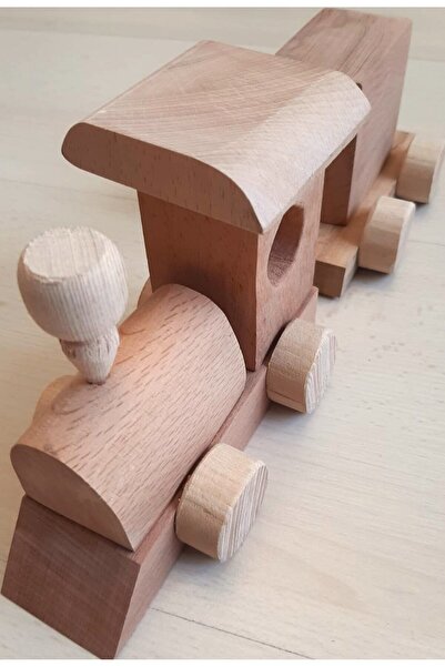 ELSA قطار لعبة خشبي - شجرة بلوط