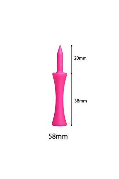 Choice 58 مم من البلاستيك لقلعة الجولف المتدرجة غير القابلة للكسر ذات الارتفا...