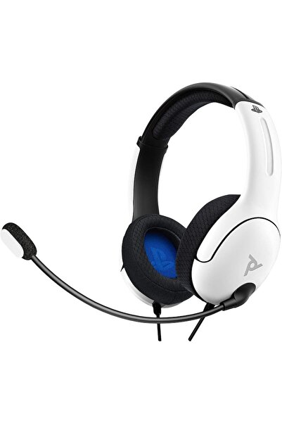 Pdp Ακουστικά Gaming LVL 40 με ενσύρματο στερεοφωνικό λευκό για PS4 και PS5