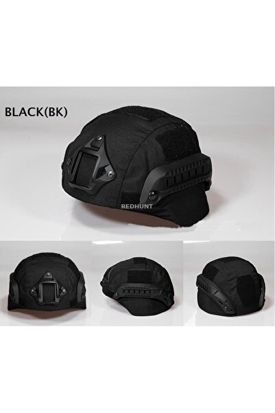 Choice غطاء خوذة أسود MICH2000، من معدات الرياضات الخارجية، ملحق للخوذة، قماش...