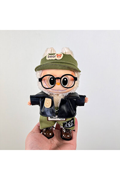 Choice لا توجد ملابس للدمى فقط مقاس L - 18 لملابس لابوبو 17 سم قلادة لعبة لاب...