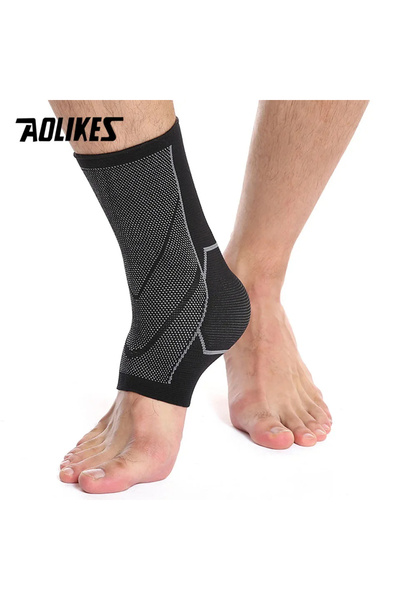 Aolikes L 7137 دعامة الركبة الضاغطة الرياضية، قطعة واحدة، وسادات دعم مرنة للر...