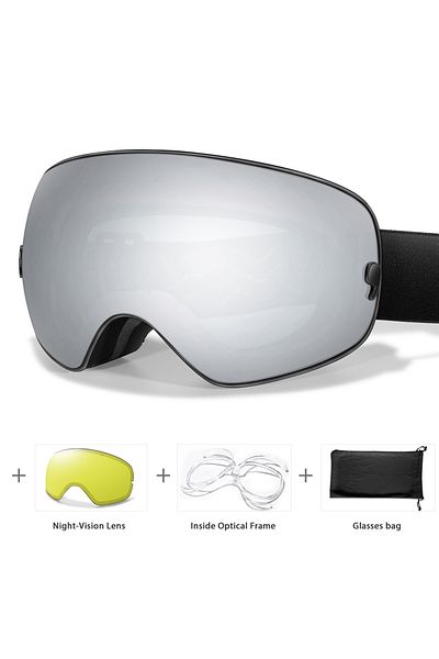 Choice SA3-NV-OA Snow Ski Goggles Double Layers Sponge Anti-fog Glasses UV400 Outdoor Sports Snowboard Snow
