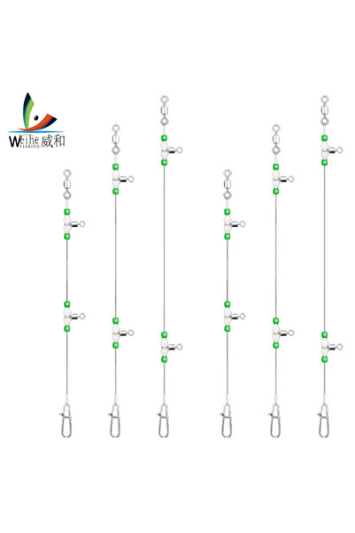 Choice قطعتان بطول 70 سم لأدوات الصيد، خرزات مضيئة ليلية، دبابيس، أنابيب، موص...