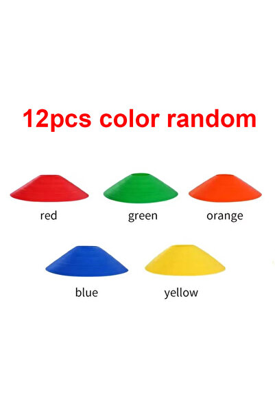 MEADE 12 قطعة عشوائية 12 قطعة من معدات تدريب التزلج على الأسطوانة للأطفال وكر...