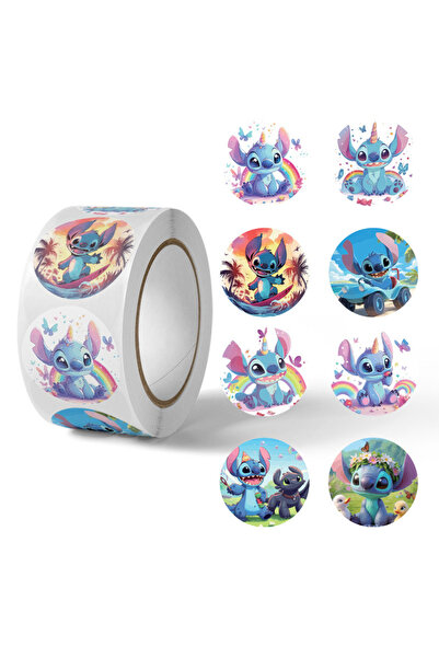 Choice 500 قطعة من ملصقات ديزني ليلو وستيتش DIY، ملصقات أنمي، مذكرات، كمبيوتر...