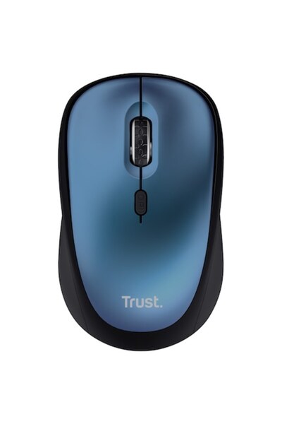Trust Ασύρματο αθόρυβο ποντίκι Yvi+, 800-1600 DPI, μπλε