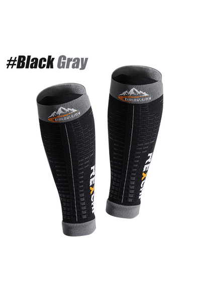 Choice M Calf 37-42cm Black Gray-1Pair 1Pair Leg Compression Sleeve,Calf Supp...