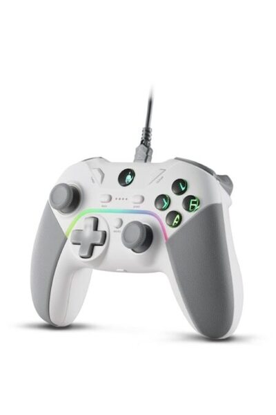 Spartan Gear Controller Spartan Gear Pelekys Wired White for PS3 and PC