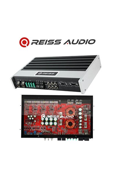 Reiss Rs-V1000.4 24Volt Kamyon Tır 4kanal Profesyonel Oto Amfi 4 Ohm 4x250w R...