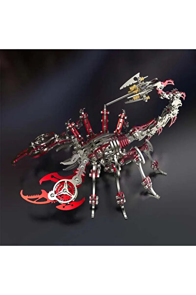 Choice4 مجموعة ديكور لعبة ميكانيكية معدنية ثلاثية الأبعاد ملونة باللون الأحمر...