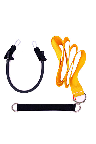 Choice حزام تدريبي أصفر لتأرجح التنس وحبل تأرجح لعبة البيسبول وتنس الطاولة وم...