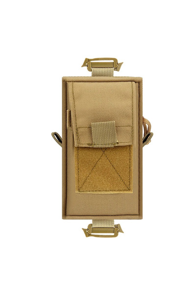 Choice حقيبة ظهر للسفر من KHAKI مع حزام كتف وحقائب متنوعة وحقيبة مفاتيح ومصبا...