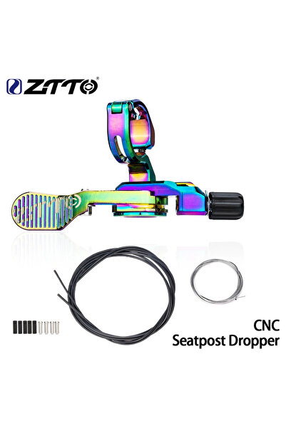ZTTO Rainbow remote set MTB Bicycle Dropper Seat Post Lever Height Adjustable...