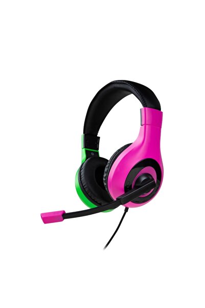 Bigben Interactive Gaming Headset Nacon Bigben NSW, Microphone, Pink/Green