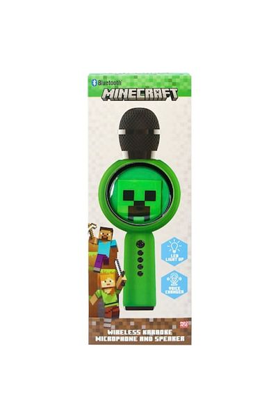 OTL Microphone with Speaker New Minecraft Creeper Karaoke
