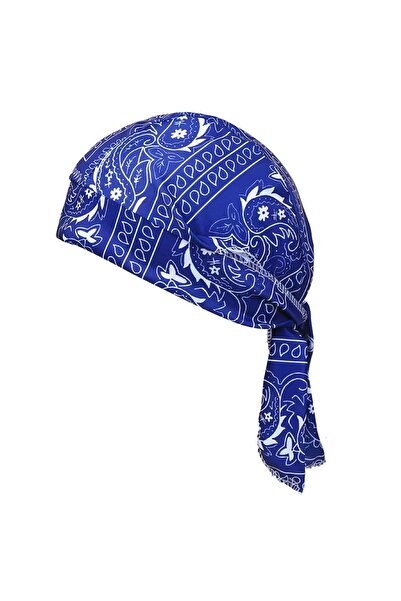 Choice وشاح رأس مطبوع عليه نقشة بيزلي باللون الأزرق الملكي للرجال والنساء، من...