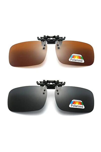 Choice نظارات شمسية مستقطبة بأربعة ألوان رمادية وبني وأسود، قابلة للتركيب وال...