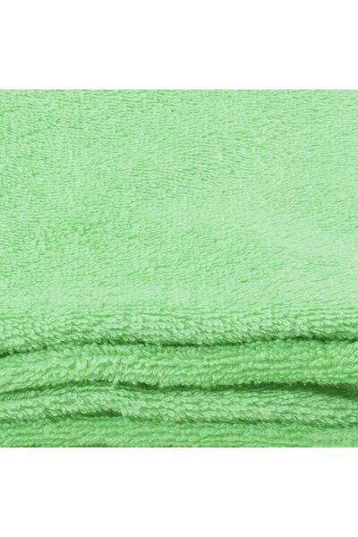 liloo Large cotton hooded towel - green