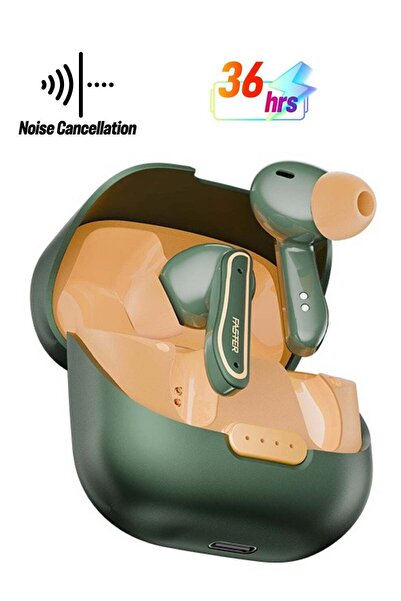 Faster سماعات أذن Roar اللاسلكية مع خاصية إلغاء الضوضاء (ANC+ENC) - 36 ساعة م...