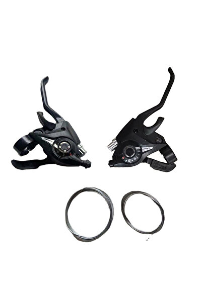Choice 3X8 1Pairs ST-EF51 Gear Shifter/brake Lever 3 X 7,8 Speed Or Set Black...