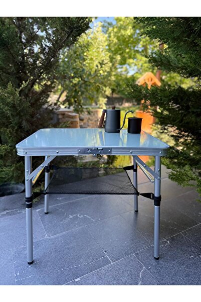 MODULBOX KATLANABİLİR, AYARLANABİLİR, ALÜMİNYUM, 45X60 CM, KAMP MASASI, PİKNİ...