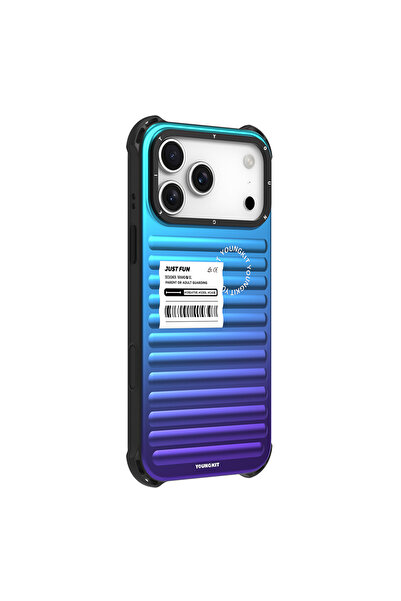 Youngkit iPhone 17 Pro Max Uyumlu Kılıf The Secret Color Serisi Kapak Mor