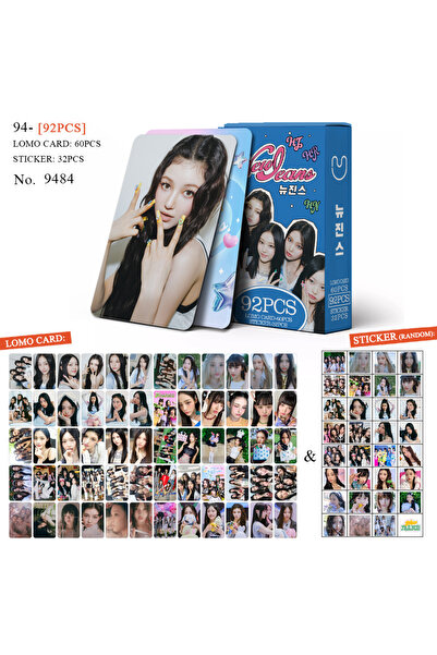 Choice دي نيوجينز - ٩٢ بطاقة صور لومو مزدوجة الجوانب من نيوجينز، إصدار محدود، ألبوم كيبوب، بضائع