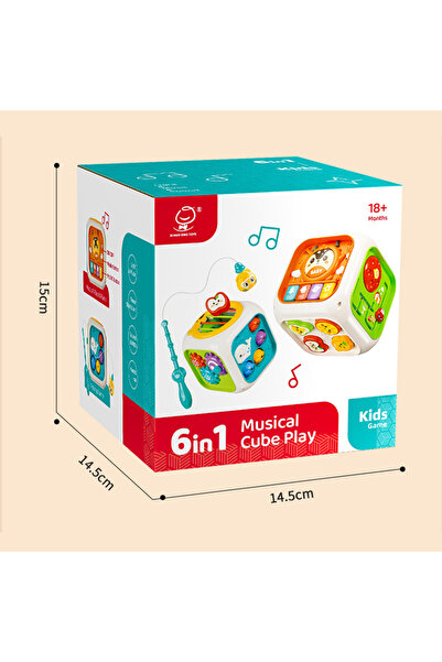 Choice مجموعة كاملة من ألعاب مونتيسوري للأطفال 6 في 1 ألعاب صيد مكعبات الأنشط...