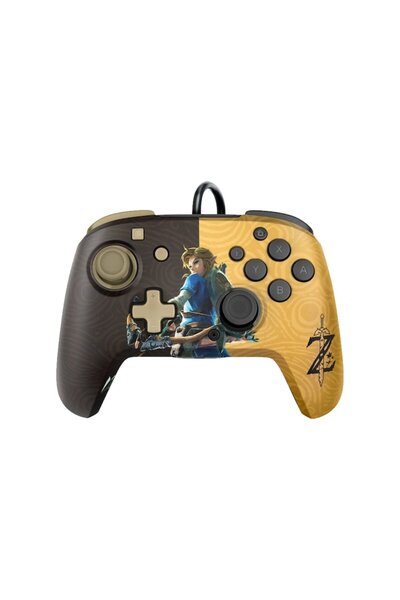 Pdp Wired Controller Faceoff Deluxe Audio Zelda