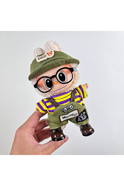 Choice لا توجد ملابس للدمى فقط مقاس L - 14 لملابس لابوبو 17 سم قلادة لعبة لاب...