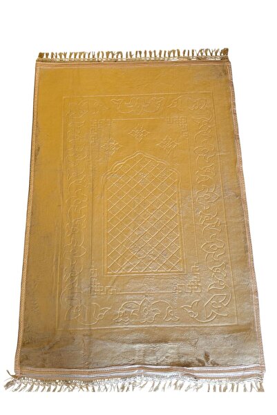 Zey-Al Hac Umre Gift Covor de rugăciune de lux, gros, moale, din pluș, bază anti-alunecare 80x120 cm