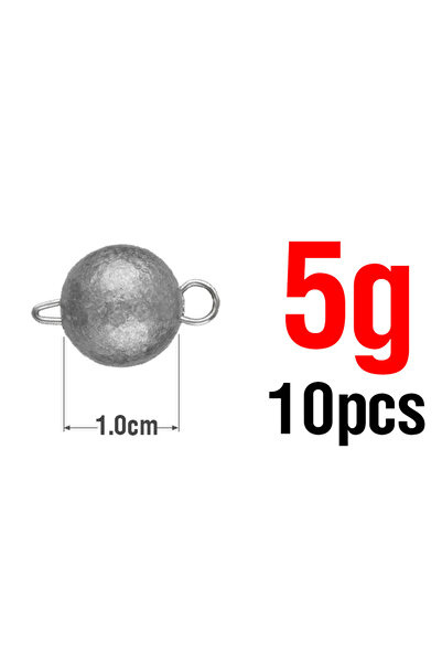 Choice 5 جرام - 10 قطع 10/20 قطعة ثقالات صيد أسماك المياه المالحة ثقالات كروي...