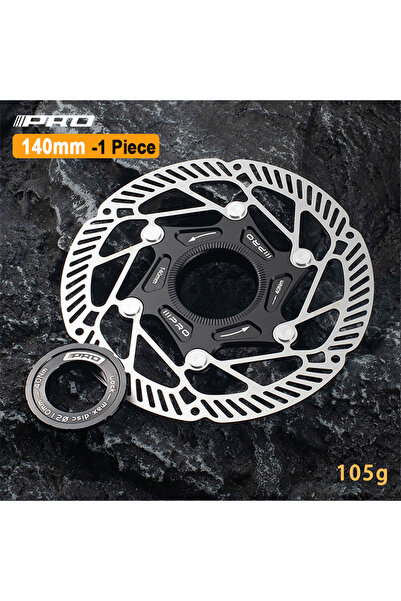 Choice قرص فرامل IIIPRO Center Lock فائق الخفة بقطر 140/160 مم، قطعة واحدة، ل...