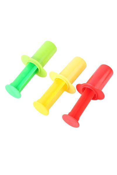 Choice colorful 5Pcs/Pack Plasticine Mold Tools Kit Polymer Clay DIY Love Heart Stars Noodles Plasticine To