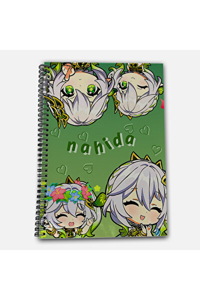 Define Moyas Genshin Impact Nahida Unlined A4 School Notebook 72 Sheets Model 1