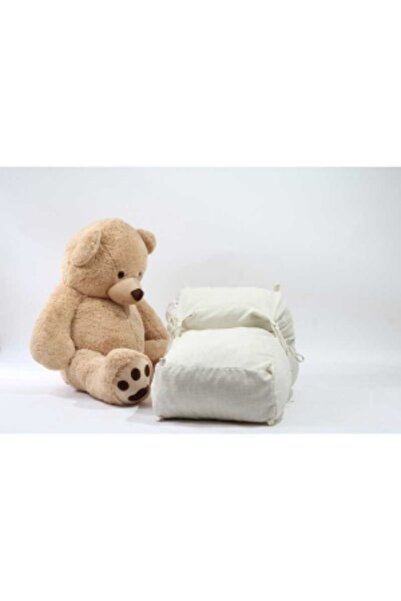 Pufrelax Fotoliu Yoga Minnie, Material Textil - Angora Grey