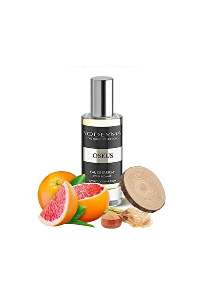 Yodeyma Oseus Eau de Parfum for Men, Notes of Grapefruit, Vetiver and Dry Wood, 15ml