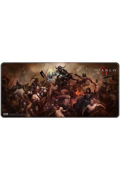 Blizzard Mousepad gaming Diablo IV - Heroes, XL, 900x420x4mm, multicolor