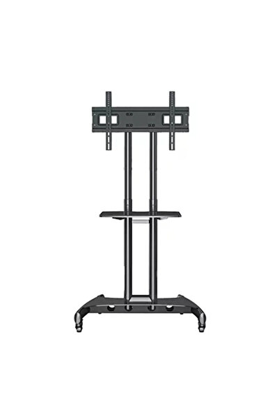 Skilltech عربة تلفزيون AVA1500 60 1P قابلة للتعديل لشاشات 32-75 بوصة، VESA 600x400، 46 كجم