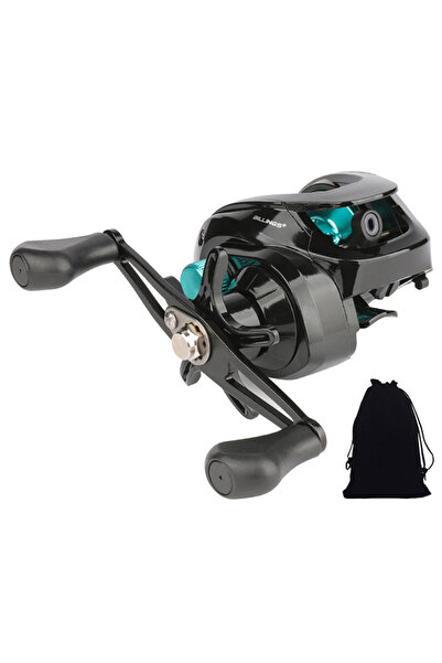 Choice بكرة صيد يسار/يمين بأقصى قوة سحب 8 كجم للأسماك في بيئة المحيط، قطعة وا...