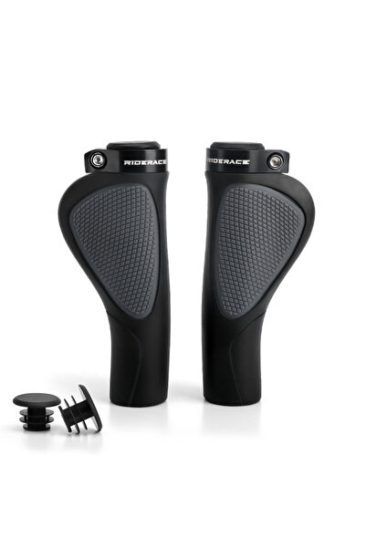 Choice black Mountain Bike Handlebar Cover Grips Comfortable Ergonomic Soft A...