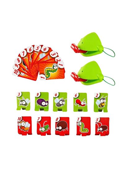 Choice1 لعبة تيك تاك تونج، لعبة لوحية تنافسية للحفلات، قناع لسان الضفدع، مجمو...