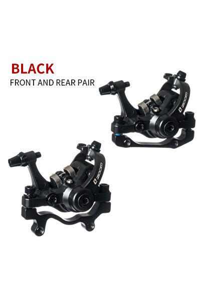 Choice Black Front and Rear ZOOM Aluminum Alloy MTB Bicycle Disc Brake IS/PM ...
