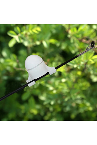 Choice جهاز إنذار لقضيب الصيد الأبيض عالي الحساسية، مستشعر لدغة السمك التلقائ...