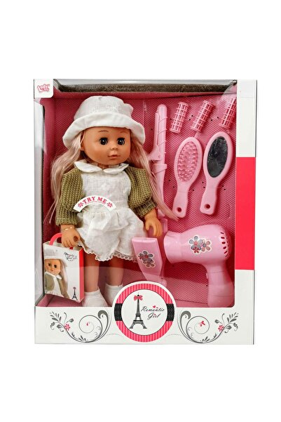 Toybox Baby Doll Playset With Hairdo Accessories Pretend Playset For Kids